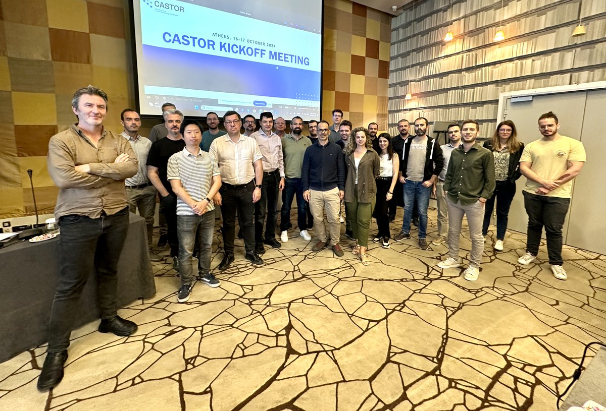🌟 Just wrapped up a successful 2-day CASTOR Consortium meeting! 
The partners shared key challenges and innovative ideas. Exciting steps ahead to ensure cybersecurity in the #ComputeContinuum. 
🌐 Stay tuned for groundbreaking developments! #CASTORProject #TrustedNetworks