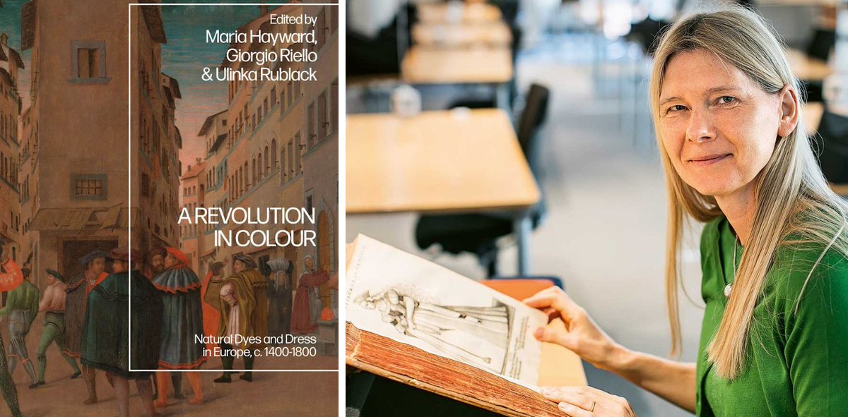 “Colour was perceived as a potent power that shaped, as well as expressed, the soul.”

Cultural historian Prof Ulinka Rublack, Fellow of St John's, has uncovered a revolution in clothing dyes during the Renaissance, in a major book out today:

joh.cam.ac.uk/cultural-histo…