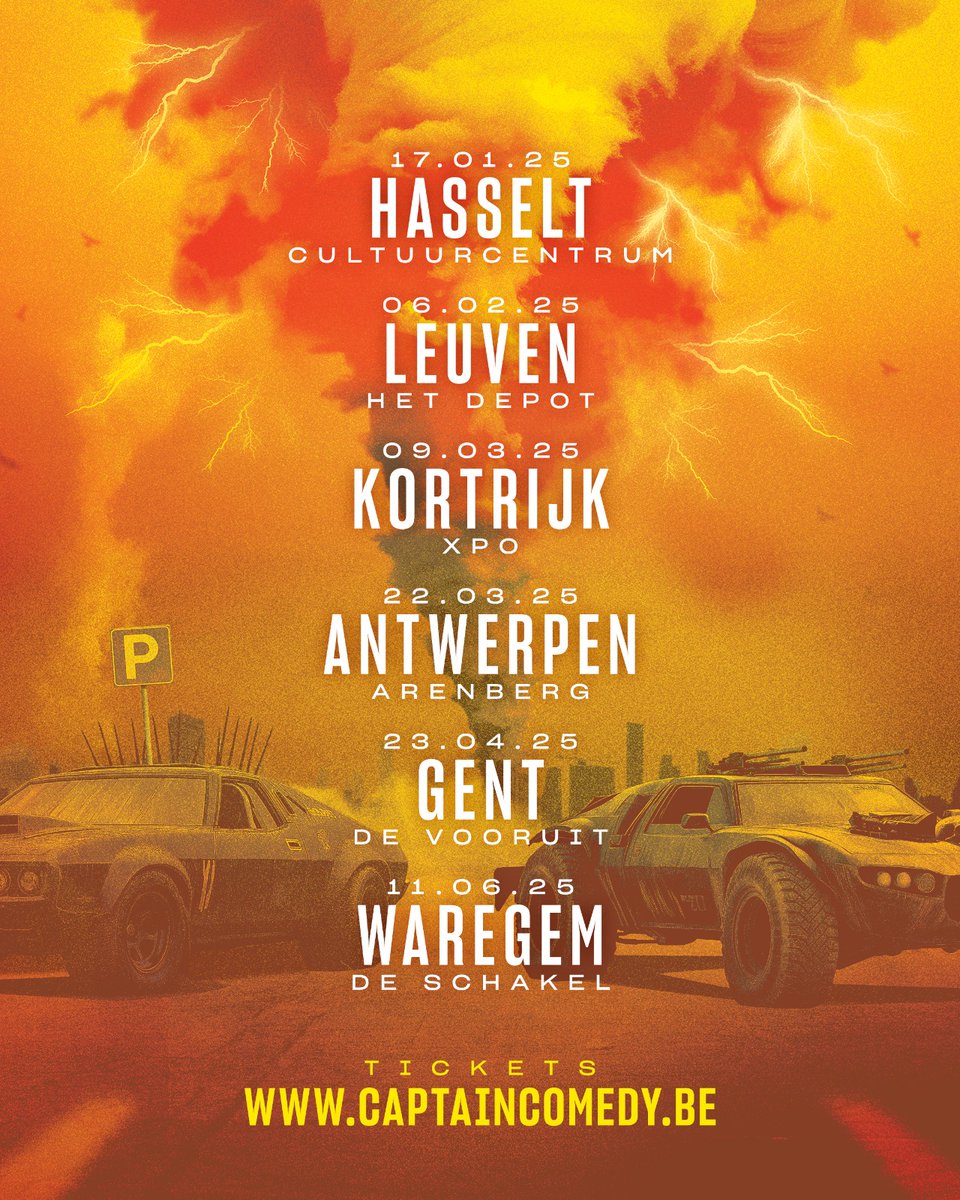 Na een reeks losse liveshows door de jaren heen, gaan we eindelijk de zalen in met een échte tour, Welcome To The AA: De Parking Tour! 👉 Tickets via wttaa.be
