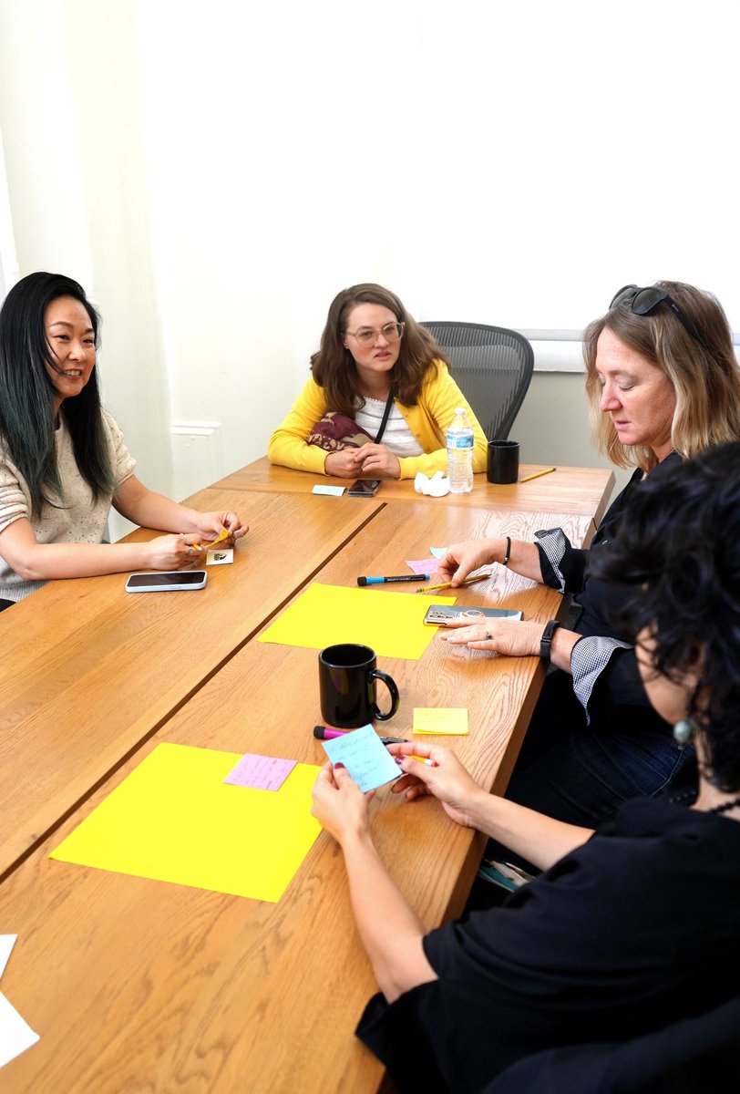 SalonSeance's tweet photo. Our workshop at SF @Techweek_ was so special 💙 

It was great to see all the groups share stories and forming deeper connections by tapping into their creativity💡

So many commented on the refreshing take on connection between all the fast-paced networking events — thank you!🙏 https://t.co/6ve7TEP7oI