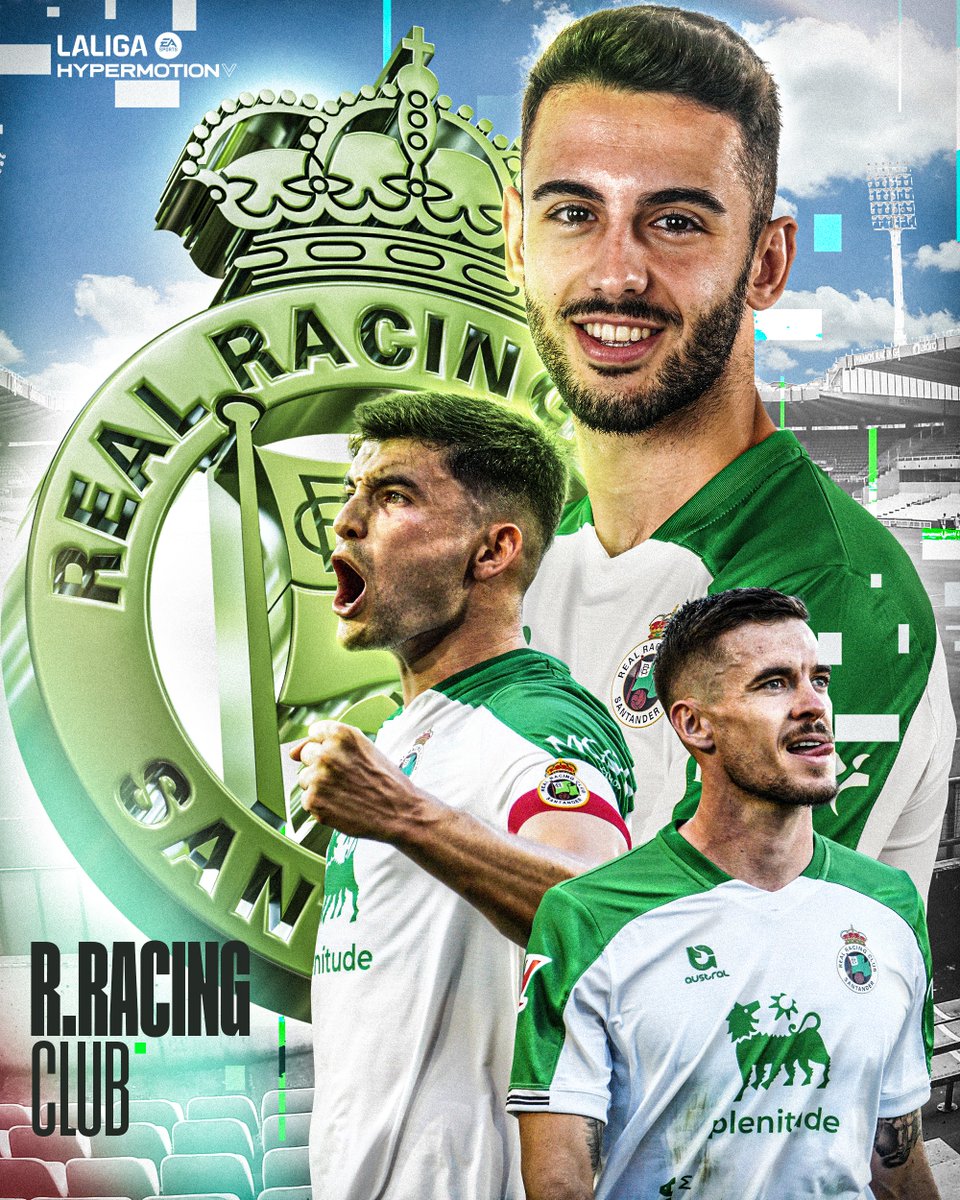 ¡El MEJOR inicio del <a href="/realracingclub/">Real Racing Club</a> en el SIGLO XXI! 💚🤍

9⃣ jornadas disputadas.
2⃣0⃣ puntos.

#LALIGAHYPERMOTION
