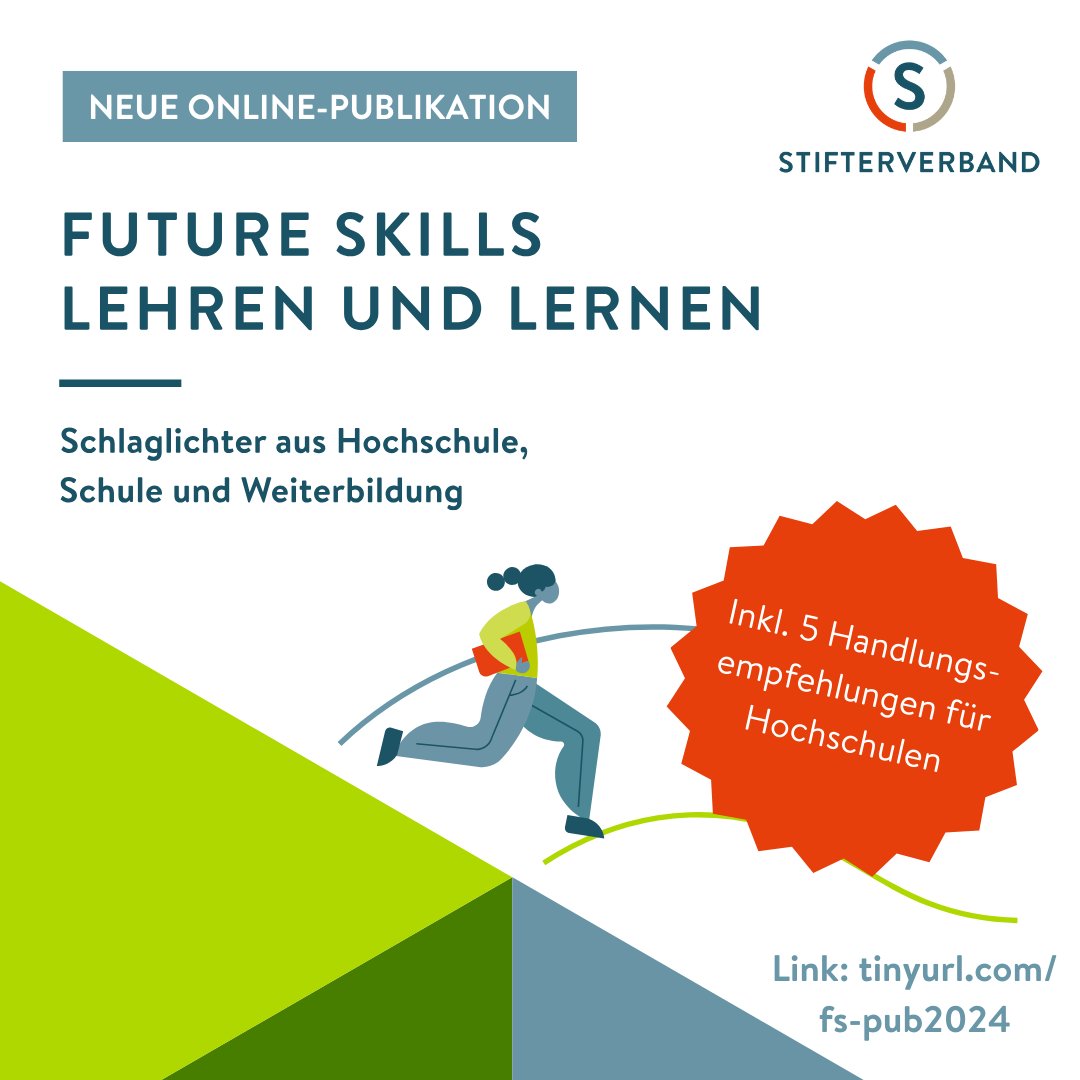 Stifterverband (@stifterverband) on Twitter photo 🧵1/2: Ein Must-Read für Lehrende, Entscheiderinnen und Entscheider, die Future Skills in das Bildungssystem integrieren möchten:
media.stifterverband.org/future-skills-… 🧵1/2: Ein Must-Read für Lehrende, Entscheiderinnen und Entscheider, die Future Skills in das Bildungssystem integrieren möchten:
media.stifterverband.org/future-skills-…
