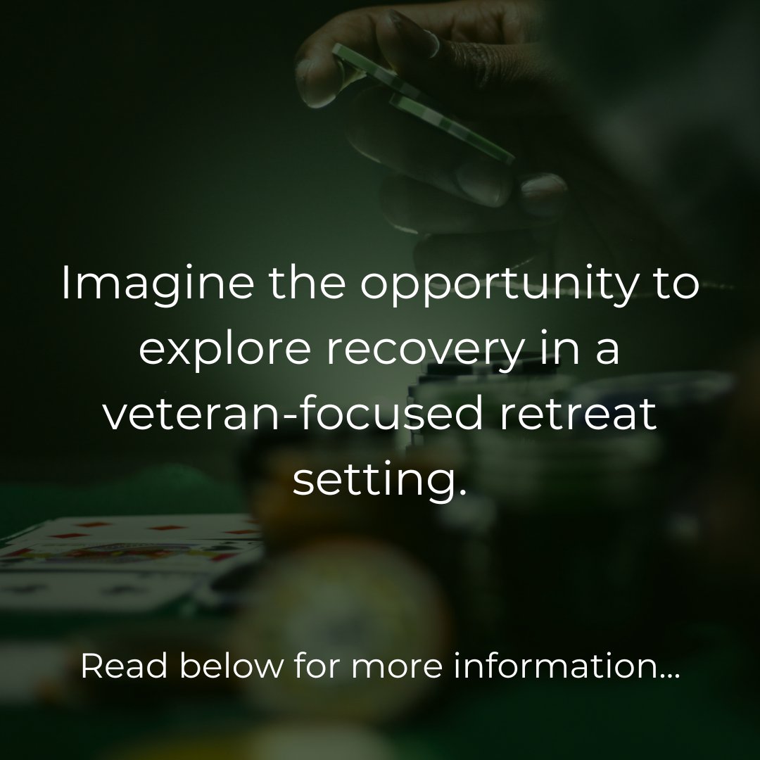 We're recruiting for a new retreat.
Register here:
 docs.google.com/forms/d/14lq7X…

#gambling #veterans #retreat #research