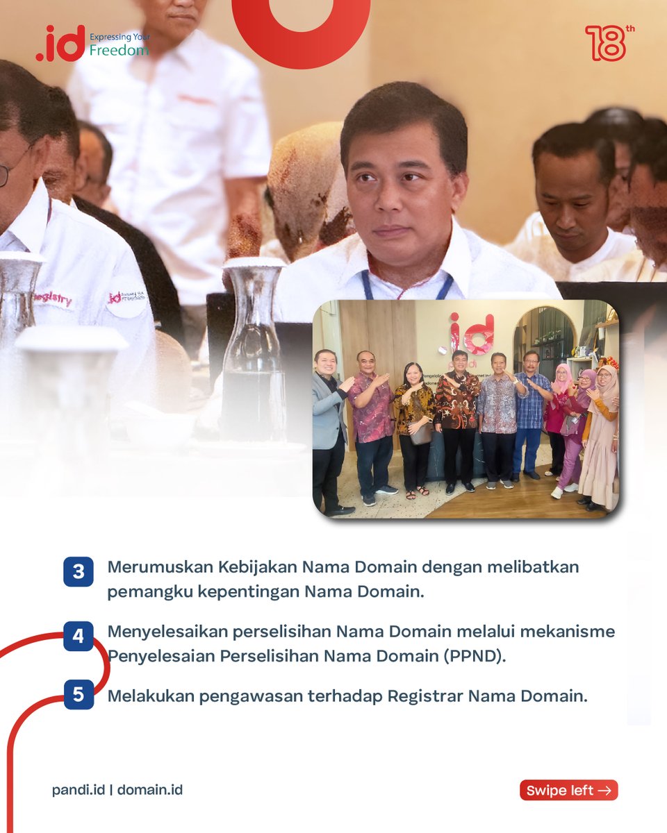 Pandi_ID's tweet image. Halo Sahabat ID, kenal lebih dekat dengan PANDI yuk😊   Kali ini MinDi akan membahas mengenai tugas dan tanggung jawab PANDI sebagai Registri .id #PANDI #PengelolaNamaDomain #DomainIndonesia #DomainID