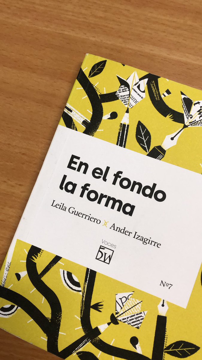 “Nosotros contamos historias complejas, intuimos ciertos mecanismos y confiamos en la inteligencia de los lectores, que sacarán sus conclusiones o sus interpretaciones”

- Ander Izaguirre en “En el fondo de la forma” con Leila Guerriero

<a href="/anderiza/">Ander Izagirre</a> <a href="/leilaguerriero2/">Leila Guerriero</a> #GPIO24