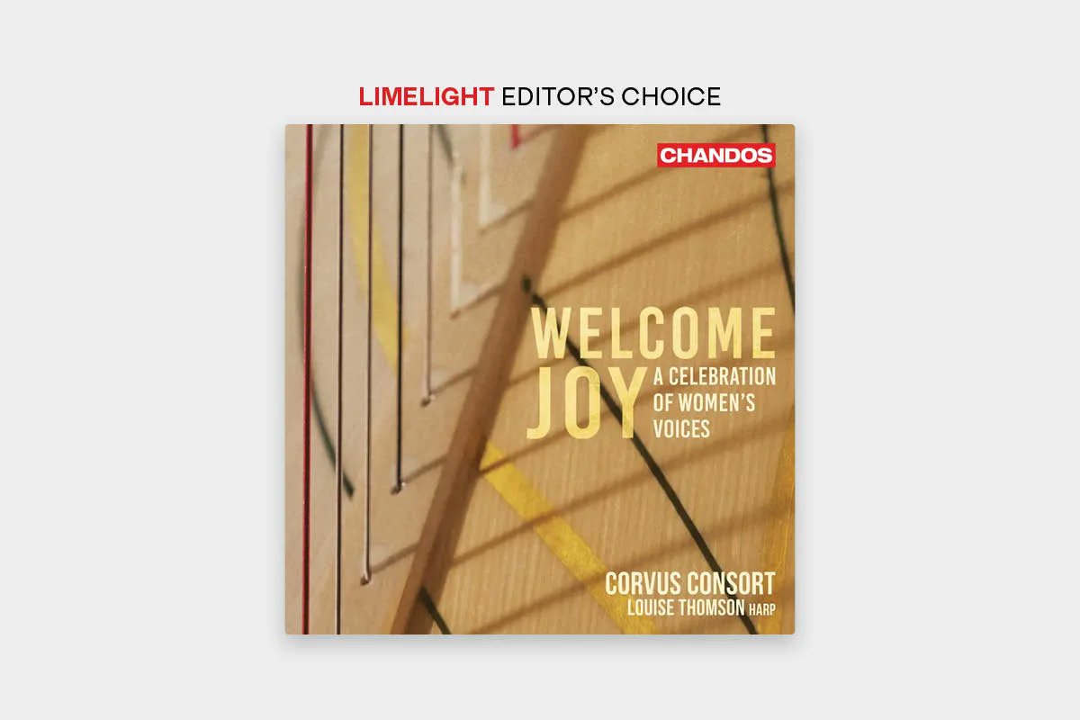 Chandos Records (@chandosrecords) on Twitter photo 'Beautifully recorded in a clean, word-friendly acoustic, and presented in detailed SACD sound, Welcome Joy should appeal to all lovers of English choral music.'
The new album from <a href="/CorvusConsort/">Corvus Consort</a>, Freddie Crowley and <a href="/LouiseThomson/">Louise Thomson</a> is Editor's Choice at <a href="/LimelightArtsAu/">Limelight</a> 🎶🌟 'Beautifully recorded in a clean, word-friendly acoustic, and presented in detailed SACD sound, Welcome Joy should appeal to all lovers of English choral music.'
The new album from <a href="/CorvusConsort/">Corvus Consort</a>, Freddie Crowley and <a href="/LouiseThomson/">Louise Thomson</a> is Editor's Choice at <a href="/LimelightArtsAu/">Limelight</a> 🎶🌟