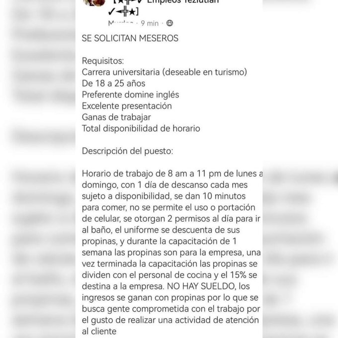 Les presento a un hijo de puta que no sabe que la esclavitud es ilegal.