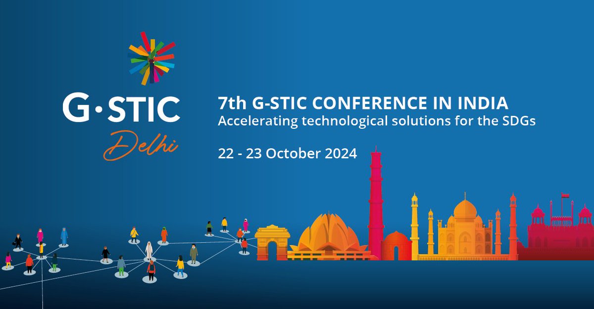 📢 #HappeningNextWeek
The Energy and Resources Institute along with other co-hosts is organizing the 7th G-STIC Conference under the theme of “Harmonising Technology, Policy and Business Pathways for Sustainable Future and Coexistence”.   

This year, the focus is on five