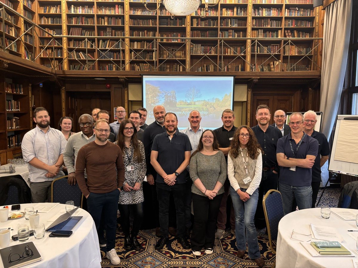 Thank you to everyone who joined us at our Geoscientist Degree Apprenticeship stakeholder event yesterday.

You can find out more information about this new Degree Apprenticeship, launching next year, at buff.ly/3U8gcBa.