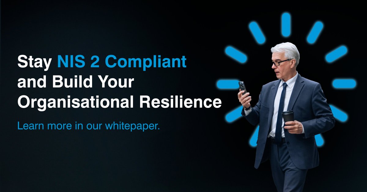 hgillbe's tweet image. 🔍 Are you ready for the NIS 2 Directive? 📊🔒

Our white paper offers key insights and steps to ensure compliance.

📄 Download Now

#CyberSecurity #NIS2 #Compliance #WhitePaper bit.ly/3Yu2Qlv