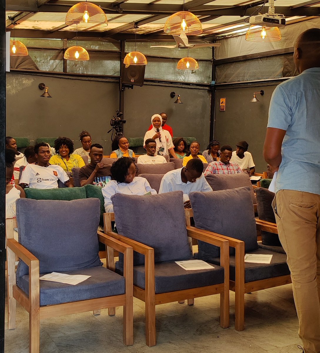MageuziHub's tweet photo. Today, @JamesKWaNjeri is walking us through the public participation bill 2024 and the constitution amendment bill 2024 courtesy of @Pawa254 https://t.co/aGZ4abAJya