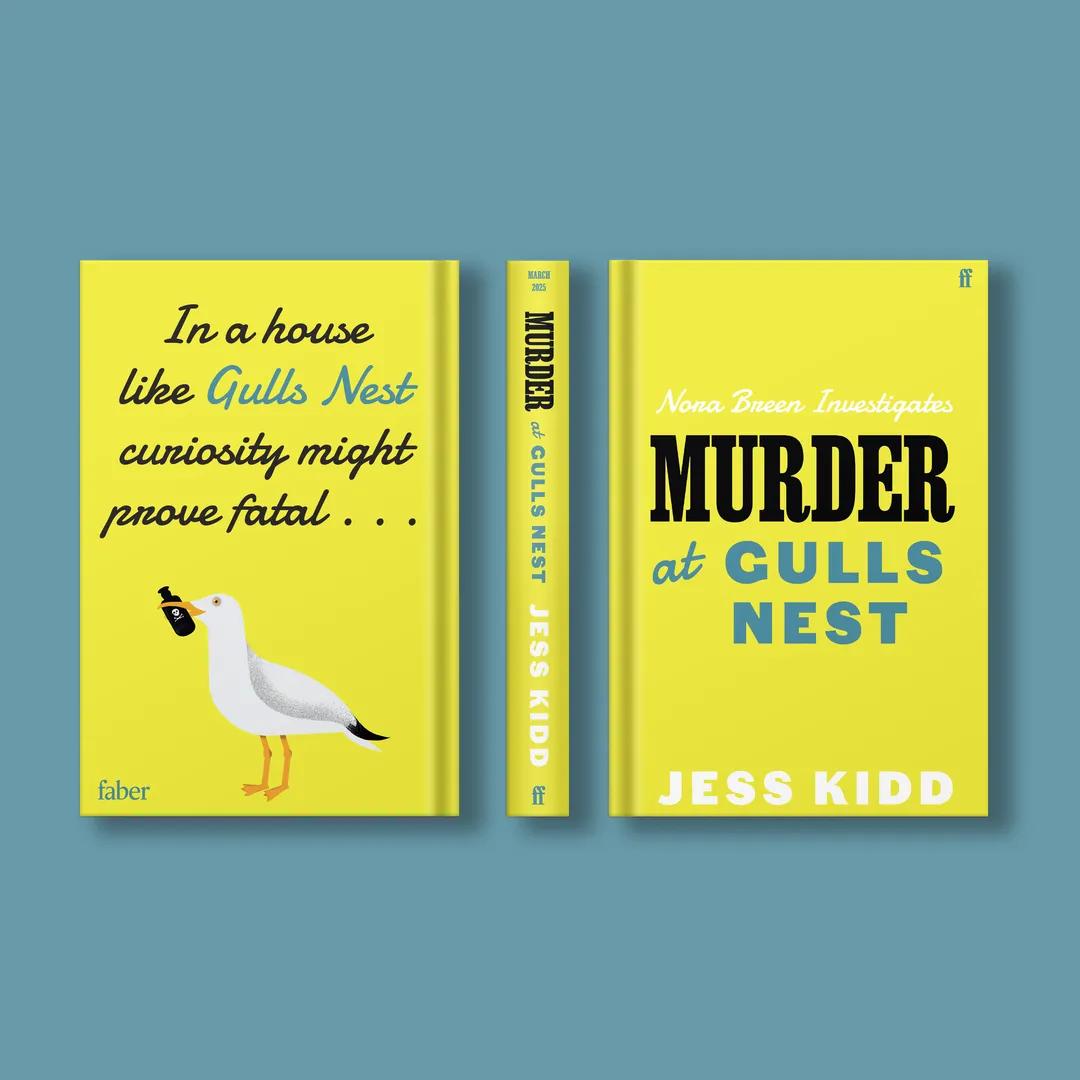 agenuineopinion's tweet image. Today i&apos;m sharing the proof design I created for Murder at Gulls Nest by @JessKiddHerself, out next March!

Thank you @FaberBooks for the job. Illustration by Faber.

#bookcoverdesign #coverdesigner