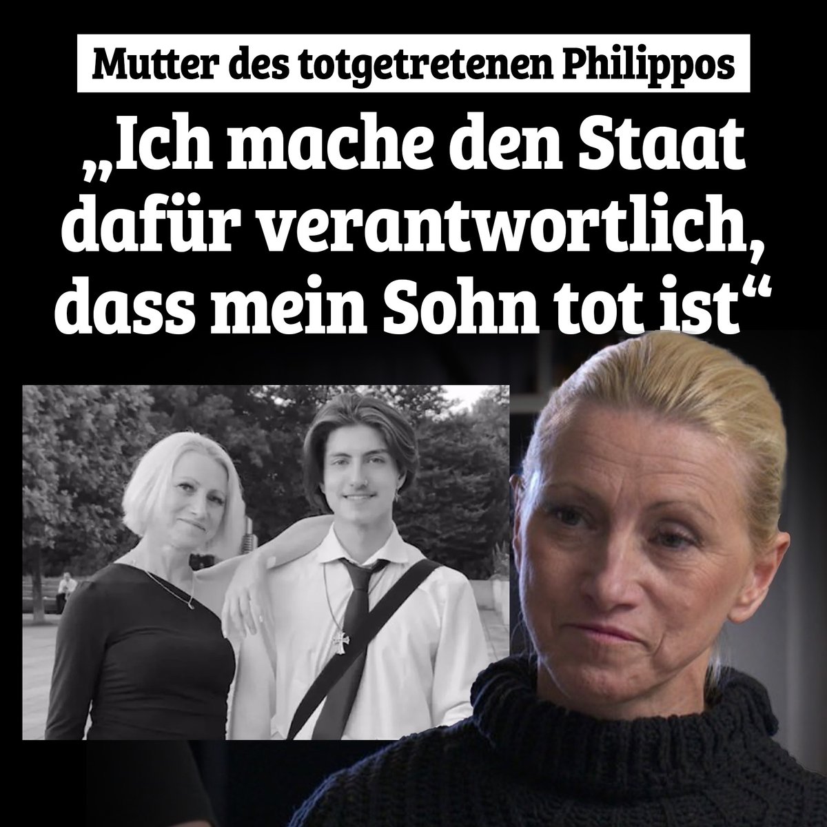 Zum ersten Mal spricht die Mutter des totgetretenen Philippos öffentlich über den Tod ihres Sohns – und wirft der Politik schweres Versagen vor. 
nius.de/politik/news/m…