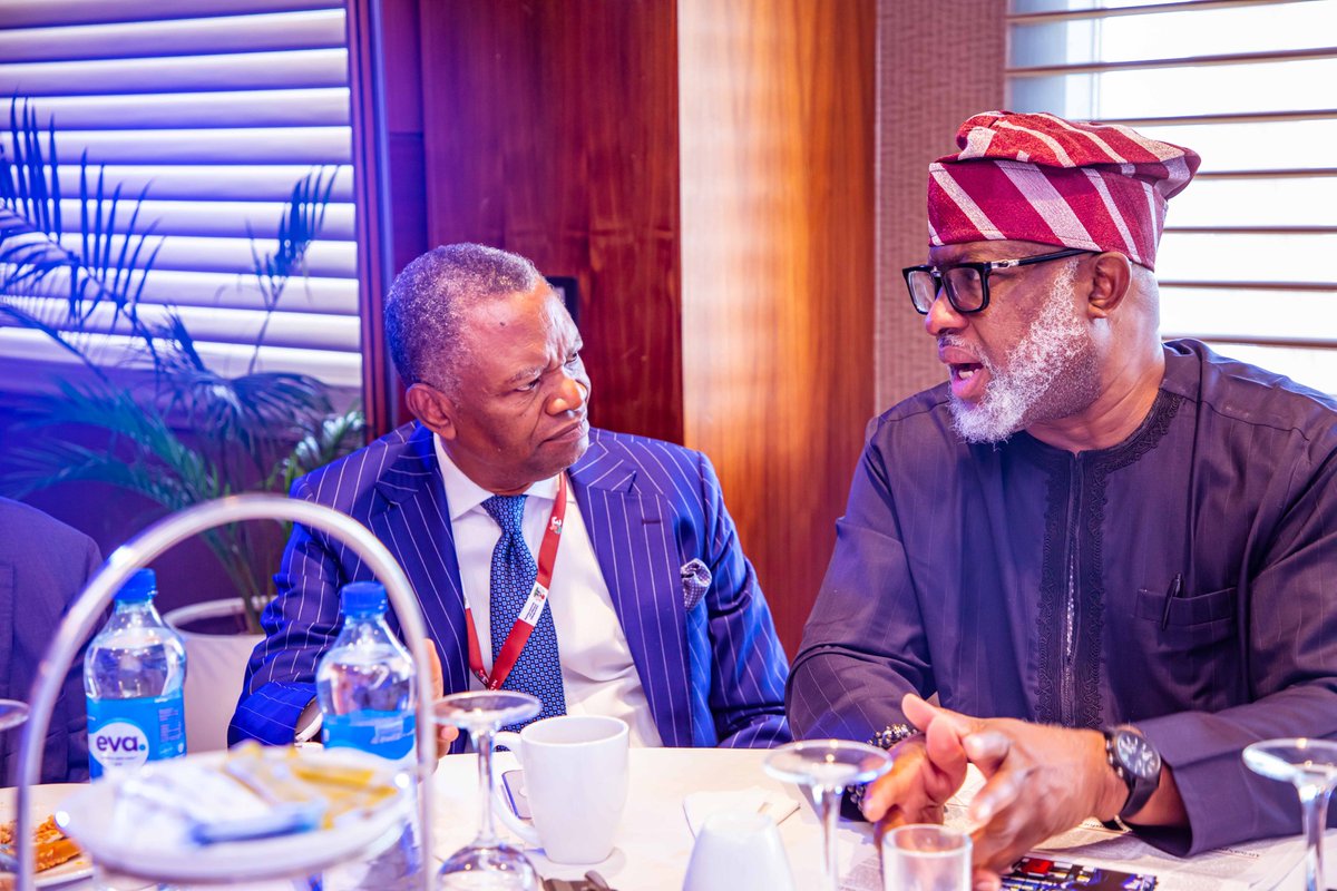 officialNESG's tweet photo. Highlights from the CEOs Breakfast Meeting at #NES30! 📸

Thought leaders gathered for a powerful session on 'Elevating the Role of Data and Information in the National Food Security Conversation.' Insightful discussions centred on how data-driven strategies can transform Nigeria’s food security landscape.

Key takeaways? Innovation, collaboration, and the critical role of data in securing a sustainable future for our nation’s agriculture.

#FoodSecurity #NES30 #CollaborativeAction #GrowthandStability #Competitiveness