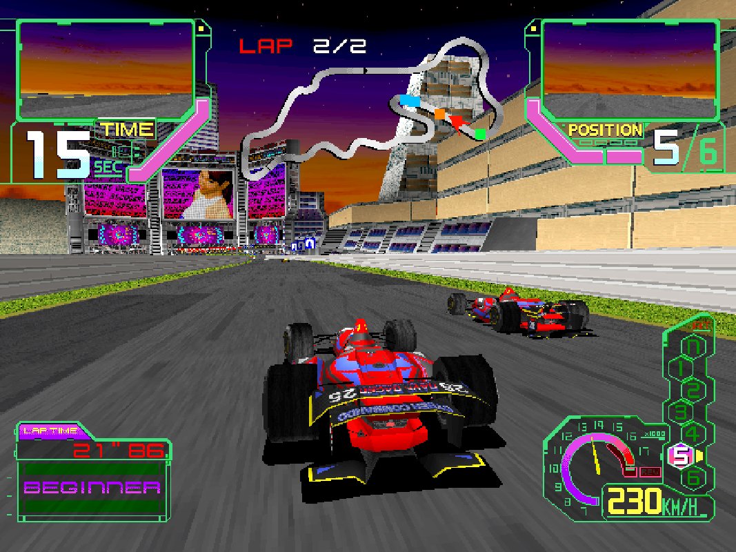 BuscandoElWarp's tweet photo. El juego del día: #AceDriver (#Arcade)
Creador: #NAMCO 1994
Las carreras de autos deben ser unas de las actividades donde más concentración se debe tener. Aquí puedes conducir un Formula 1 acelerando, controlando las vueltas y evitando colisionar contra tus rivales ¡Todo un reto! https://t.co/FmEXy5WE3V