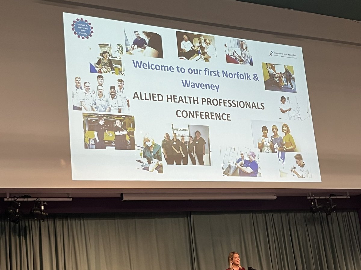 NNUH Physiotherapy Team (@nnuhphysio) on Twitter photo First ever N&W AHP conference <a href="/NNUH/">Norfolk and Norwich University Hospitals</a> <a href="/eoeahps/">EoEAHPs</a> <a href="/NNUH_AHPs/">NNUH Allied Health Professionals</a> <a href="/AHPFacultyNW/">AHP Faculty Norfolk and Waveney</a> focus on research and quality improvement. First ever N&W AHP conference <a href="/NNUH/">Norfolk and Norwich University Hospitals</a> <a href="/eoeahps/">EoEAHPs</a> <a href="/NNUH_AHPs/">NNUH Allied Health Professionals</a> <a href="/AHPFacultyNW/">AHP Faculty Norfolk and Waveney</a> focus on research and quality improvement.