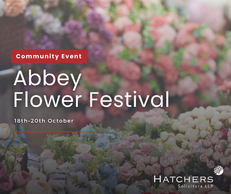 We are delighted to announce our sponsorship of the upcoming Abbey Flower Festival – a colourful, community-led event set to feature the work of internationally renowned artist, David Ryland.