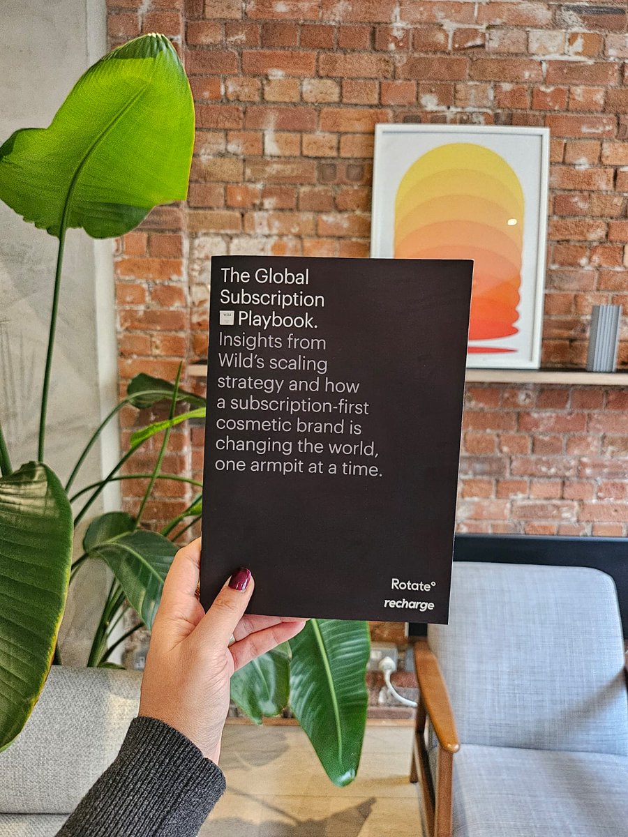 Scaling your subscriptions internationally is no small feat. We've teamed up with <a href="/RechargePayment/">Recharge</a> on a guide to going global, including real-world results from subscription-first cosmetics brand <a href="/WildRefill/">Wild</a>. 

Get your copy: insights.studiorotate.com/the-global-sub…