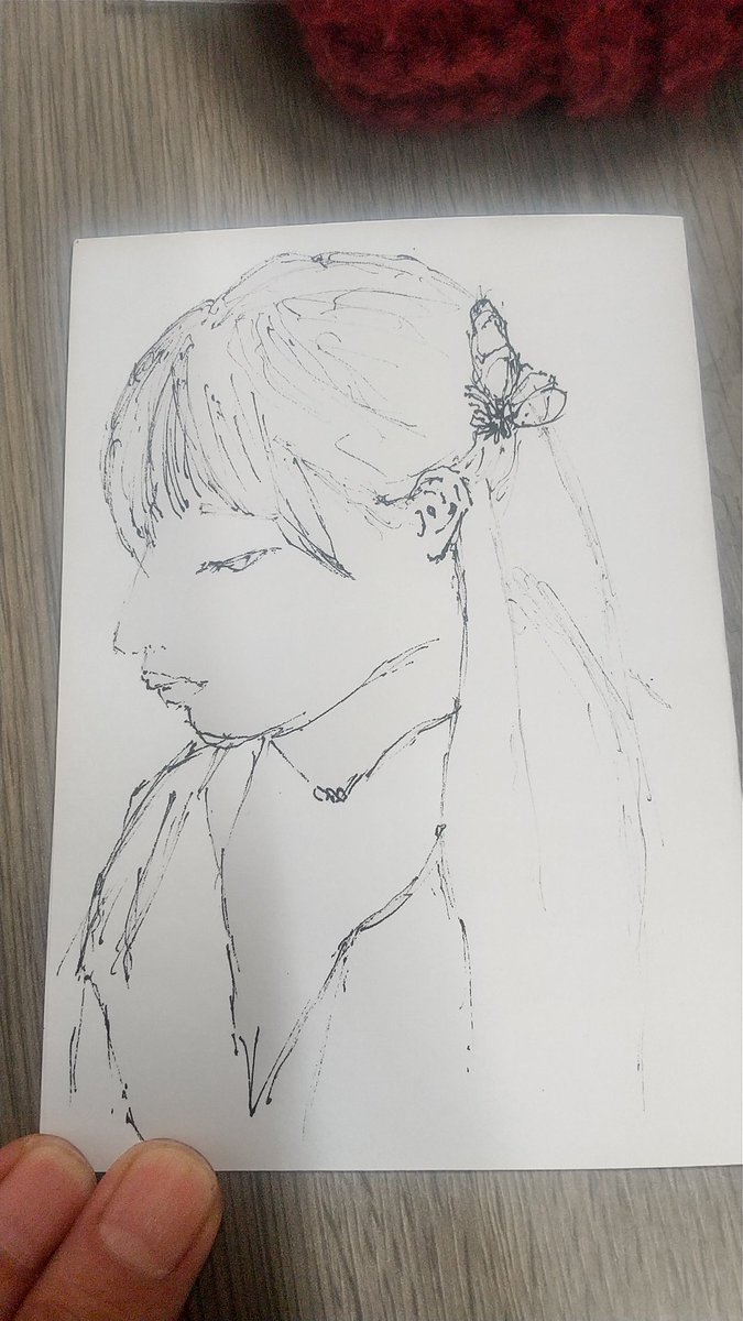 <a href="/hitomihoumuhara/">原優美🎀～行政書士法人ひとみ綜合法務事務所@大阪拠点全国対応～🎀</a> パッと見、優美ちゃん！とはならない気がするので、ごめん感はあるも、まあまあ描けたと思うので、リプする～✨(笑)
#merci語録