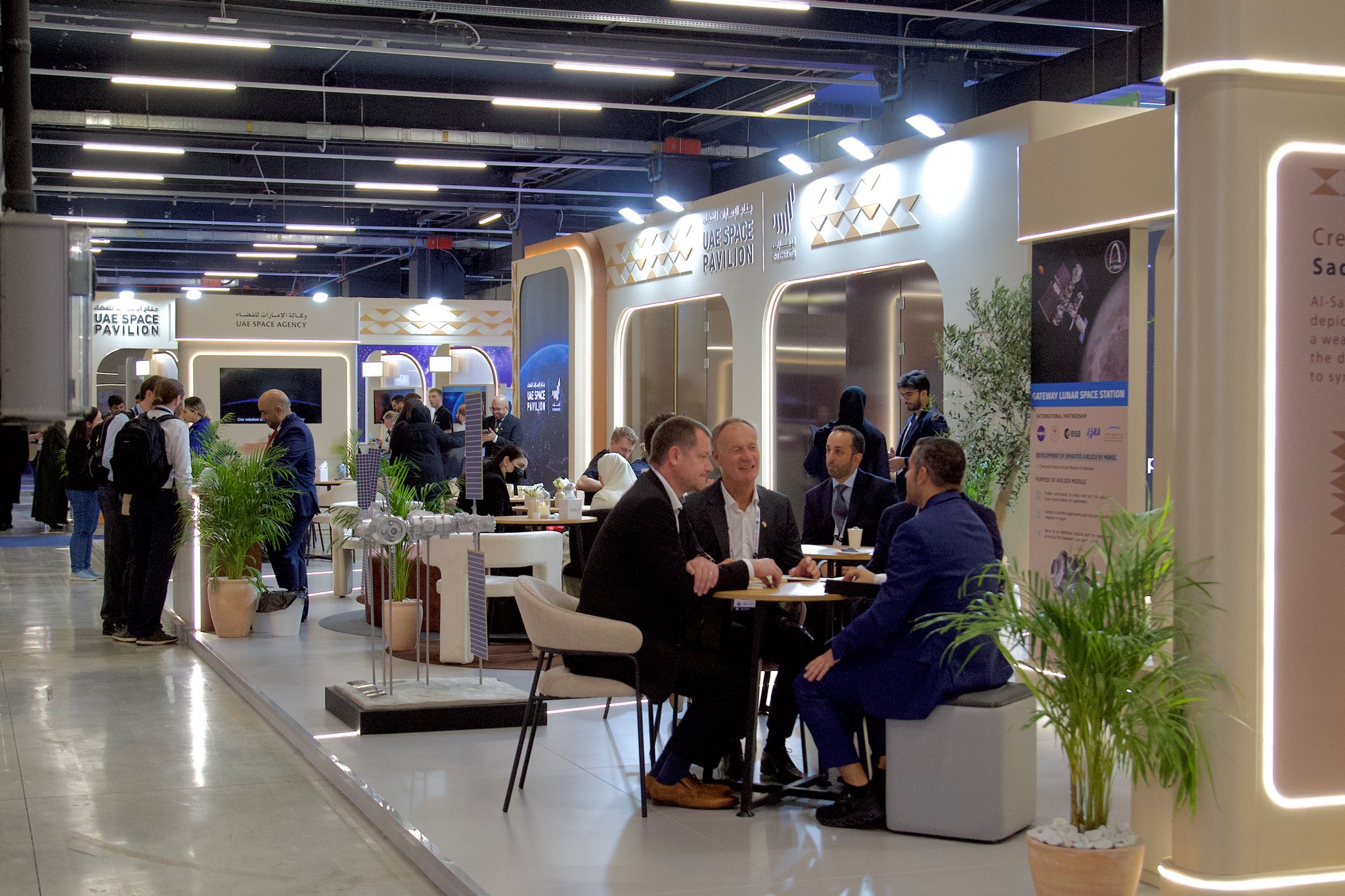 MBR Space Centre on X: “At the UAE Space Pavilion in IAC 2024