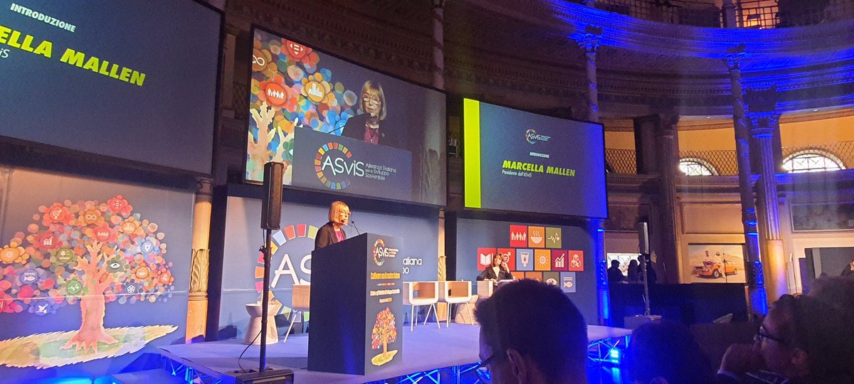 Sempre grande partecipazione e coinvolgimento per il #RapportoASviS2024 . 
Onorati con <a href="/prioritalia/">Prioritalia</a> e <a href="/MarcellaMallen/">Marcella Mallen</a> di dare il nostro contributo a questo straordinario progetto che mette al centro la visione #SDGs di #SviluppoSostenibile