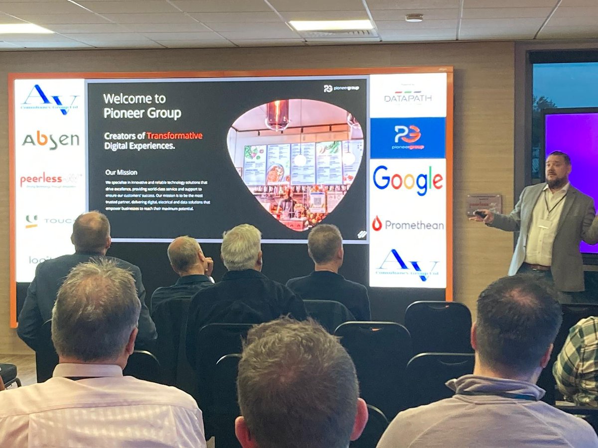PioneerGroup_AV's tweet photo. Earlier this week we had the pleasure of attending the @avconsultancygroup event with @Promethean at @ledAbsen's UK office. Big thank you to @ellis_owen and to everyone who attended.

#avtweeps #avislife #promethean #avconsultancy #proav https://t.co/4XjdxUtExK