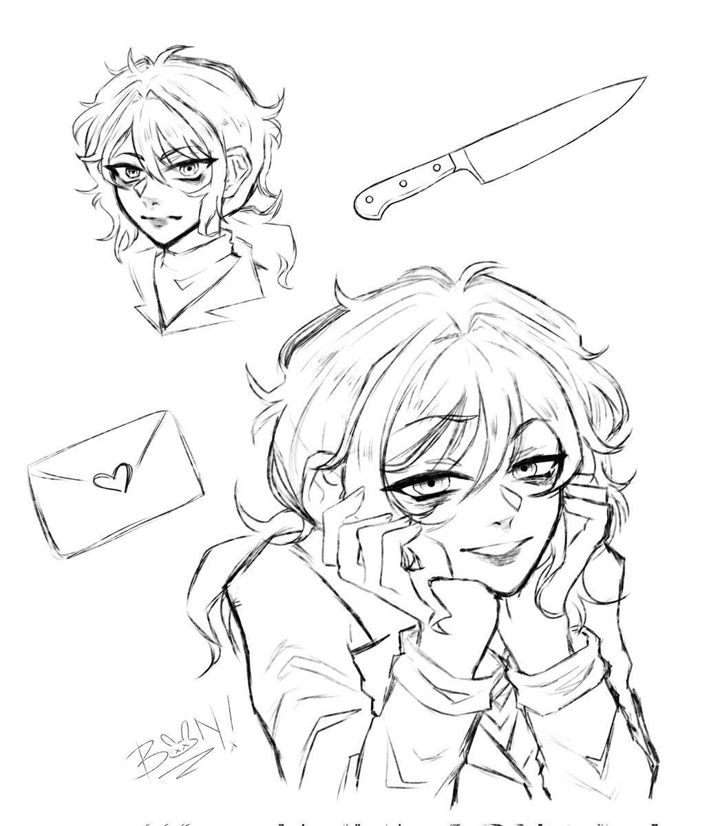 DeathBunnix's tweet photo. Doodles of Bok-su from Married in Red~

#boksu #marriedinred https://t.co/lUACYnJJ7i