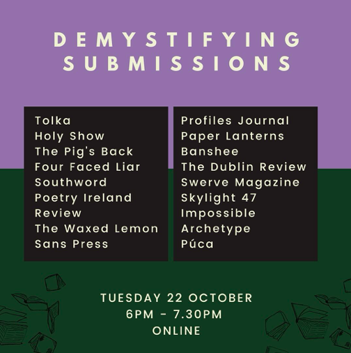 Poetry Ireland / Éigse Éireann tweet media