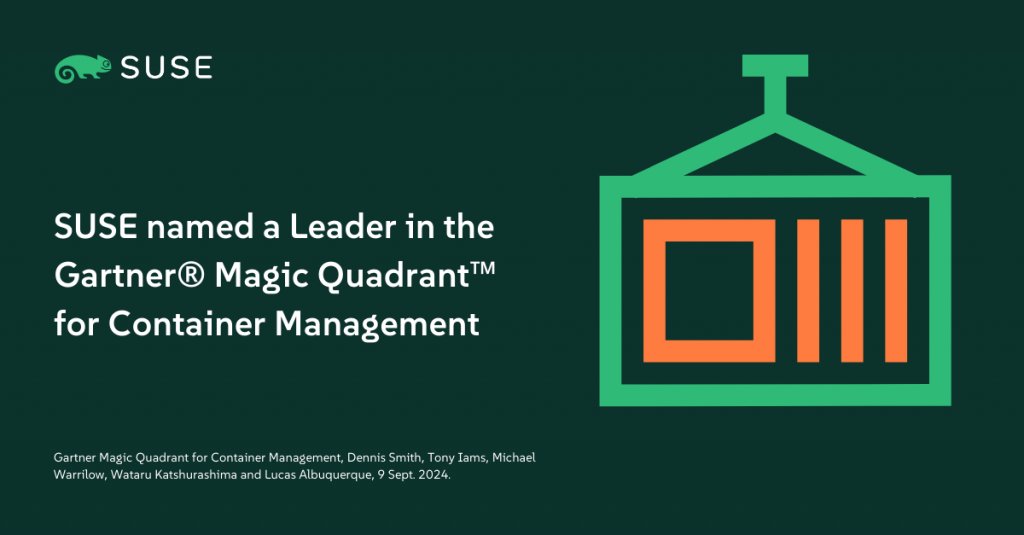 📣 Have you heard? Gartner® positioned SUSE as a Leader in the Magic Quadrant™ for Container Management for their Rancher Prime product. SUSE continues to offer choice to their customers and to help them avoid vendor lock-in, Gartner recognized them for  infl.tv/oFj0