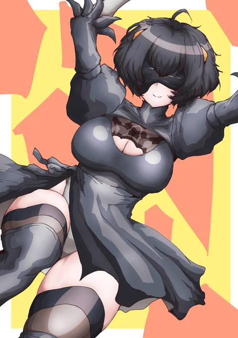 今日の日課は2B衣装琴詠ニアです 
