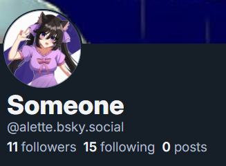 heyy, if I follow you here and you got a bluesky, let me know.