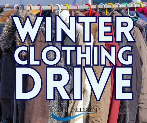 Today is the first day of our winter clothing drive!
Do you have gently used, clean winter coats, jackets and snow pants, as well as hats, scarves and gloves/mittens, that you can donate?
We are accepting donations until Sunday.
SCHEDULE: portnelson.ca/winter-clothin…