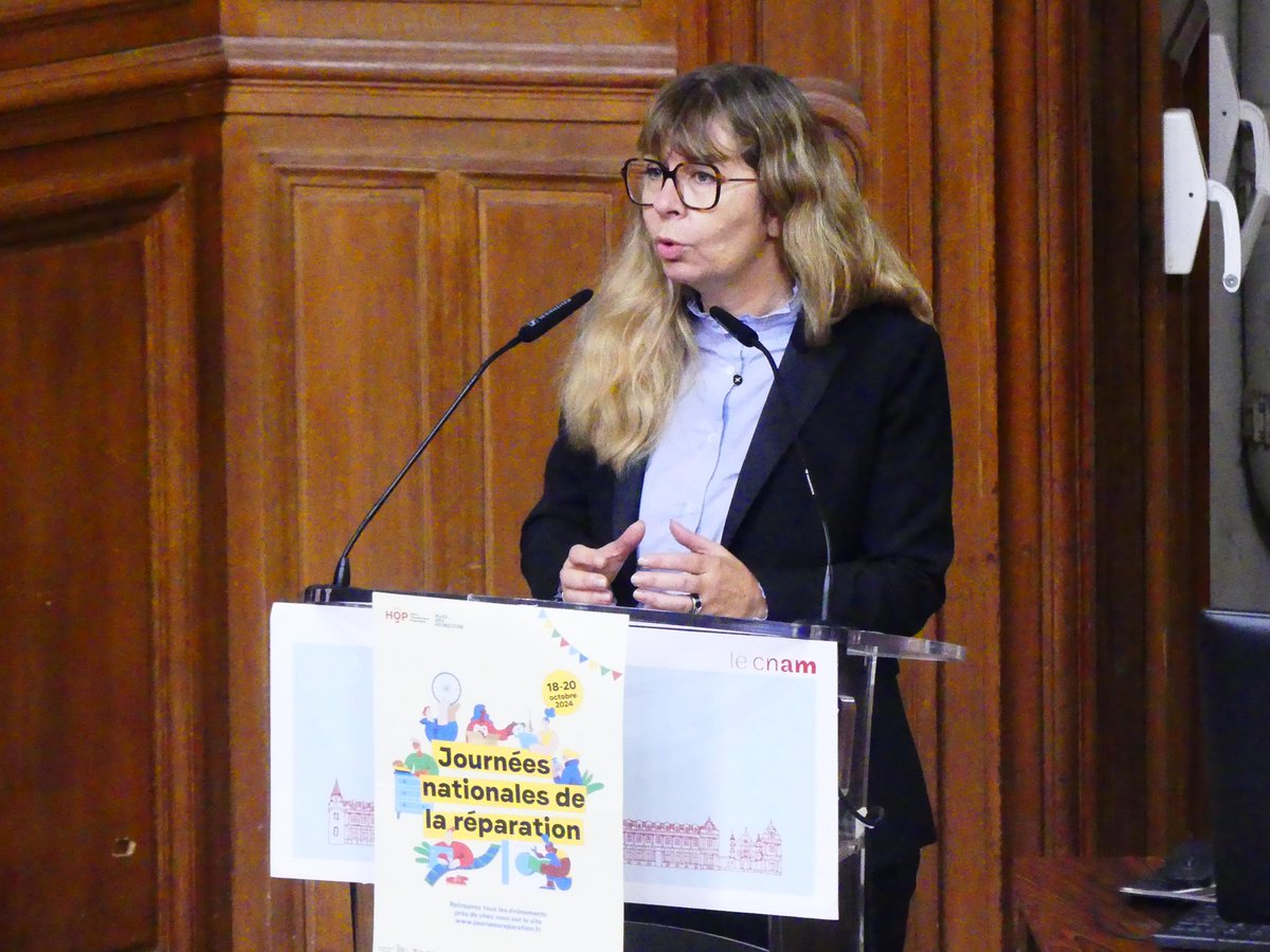 <a href="/levugaelle/">Gaelle Le Vu</a> directrice de la RSE chez <a href="/Orange_France/">Orange France</a>, partenaire des Journées Nationales de la Réparation : “Être partenaire de cet événement, c’est très important. Orange veut contribuer à ce changement de comportement vers plus de réparation”. 
#Journéesréparation #JNR