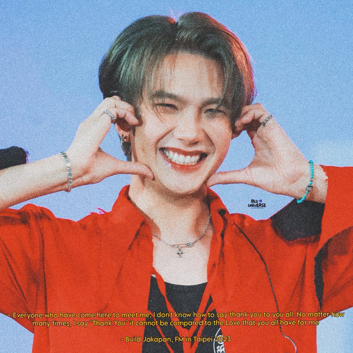 aluvebiu's tweet photo. #buildverse 𓍯𓂃𓏧♡ᥫ᭡.

"I often wonder, 'Why is everyone still here? Do I even deserve this love?' It's a question that stays with me. But the only one who can answer that is the person right in front of me."

– Biu, Taipei Fanmeet 2023

𓇢𓆸 #BuildJakapan #Beyourluve https://t.co/Vb4vxxoYpF