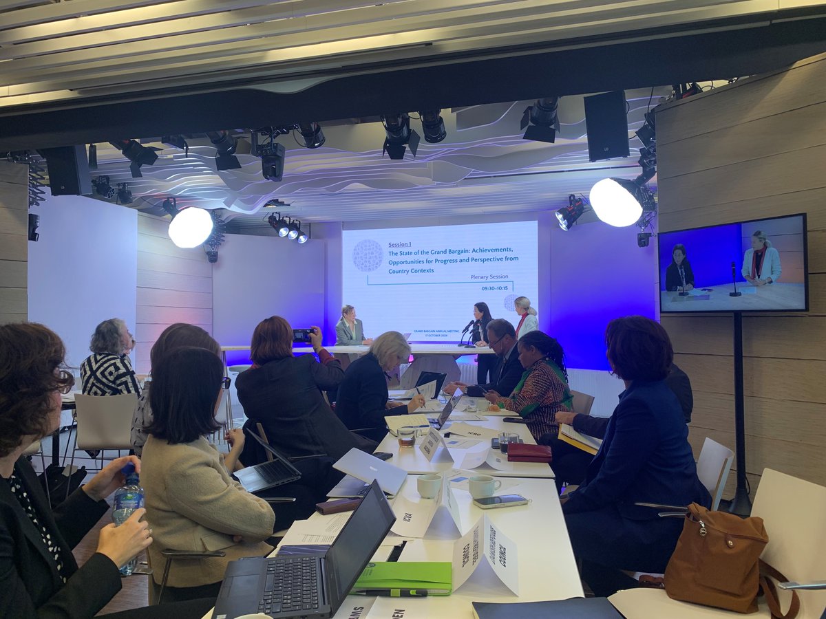 Michel Anglade (@michelanglade) on Twitter photo I am attending the <a href="/GrandBargain_/">Grand Bargain</a> Annual Meeting in Geneva.
At a time when the humanitarian system is increasingly stretched and struggling to respond to the rapidly rising humanitarian needs, the Grand Bargain has more than ever a critical role to play. I am attending the <a href="/GrandBargain_/">Grand Bargain</a> Annual Meeting in Geneva.
At a time when the humanitarian system is increasingly stretched and struggling to respond to the rapidly rising humanitarian needs, the Grand Bargain has more than ever a critical role to play.