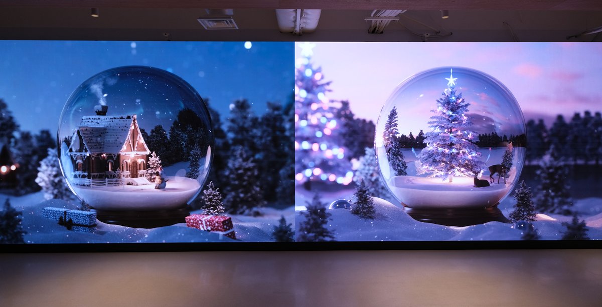 2eichi_inc's tweet image. 【Work】
「MIXI Office Entrance LED」
-CHRISTMAS INSTALLATION-

弊社はCGディレクション、CG制作を担当しております。

↓こちらよりご覧になれます。
vimeo.com/935314328/2aa4…

#ニエイチ #2H