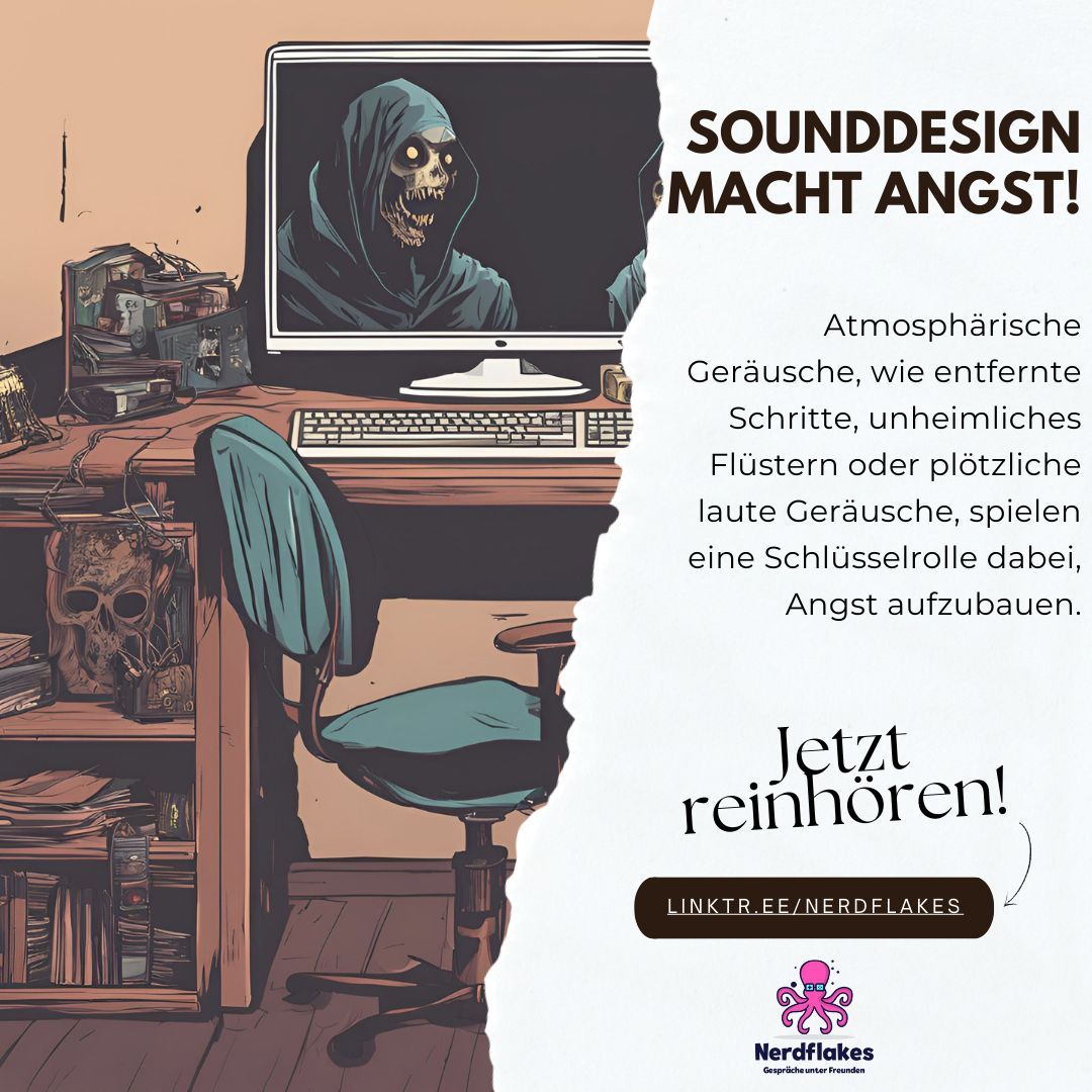 nerdflakes's tweet photo. #TeamDachschaden #Nerdflakes #Podcast #Halloween #Spooktober #Furcht #Gaming #Videospiele #Psychologie  #juvihatspaßanhashtags
https://t.co/9lTIUJETYW https://t.co/M2x90qxMQX