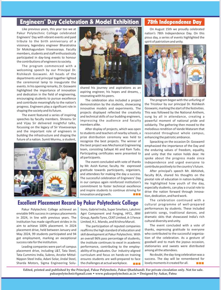 PakurPolytechn1's tweet photo. #Newsletter.
Vol.08-Issue-03.
#Pakurpolytechnic https://t.co/ekHiPRzTiY
