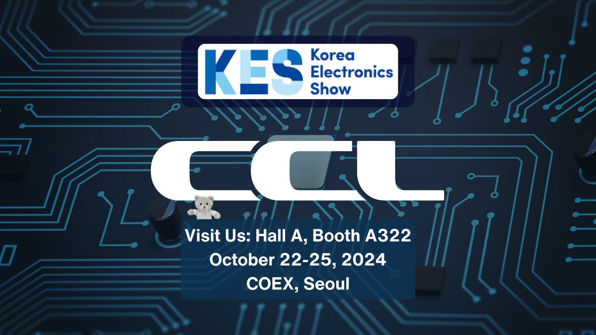 We’re almost there! 🎉 Visit us at #KES2024 from 22-25 Oct at Stand 458 to learn how CCL can help manage your excess &amp; surplus electronic components with our Outright Buy and Consignment Partnership services. 🌍⚡ #SupplyChain #SeoulTech #TechInnovation