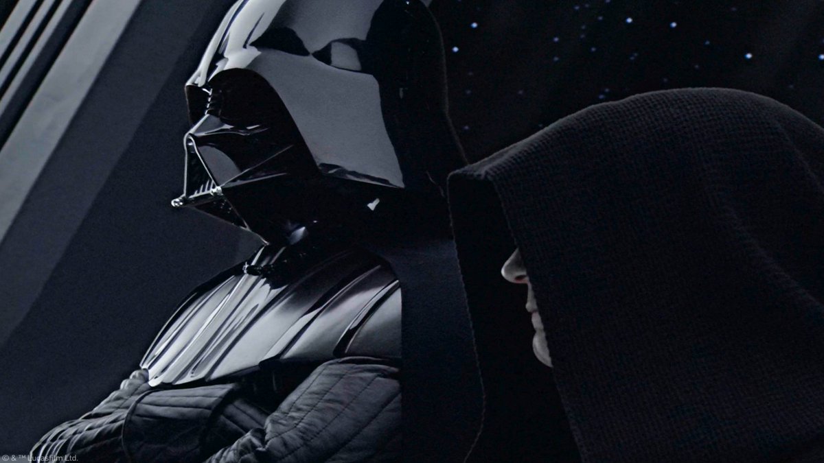 Palpatine and his right hand man.

More from this dastardly duo on <a href="/DisneyPlusUK/">Disney+ UK</a>.