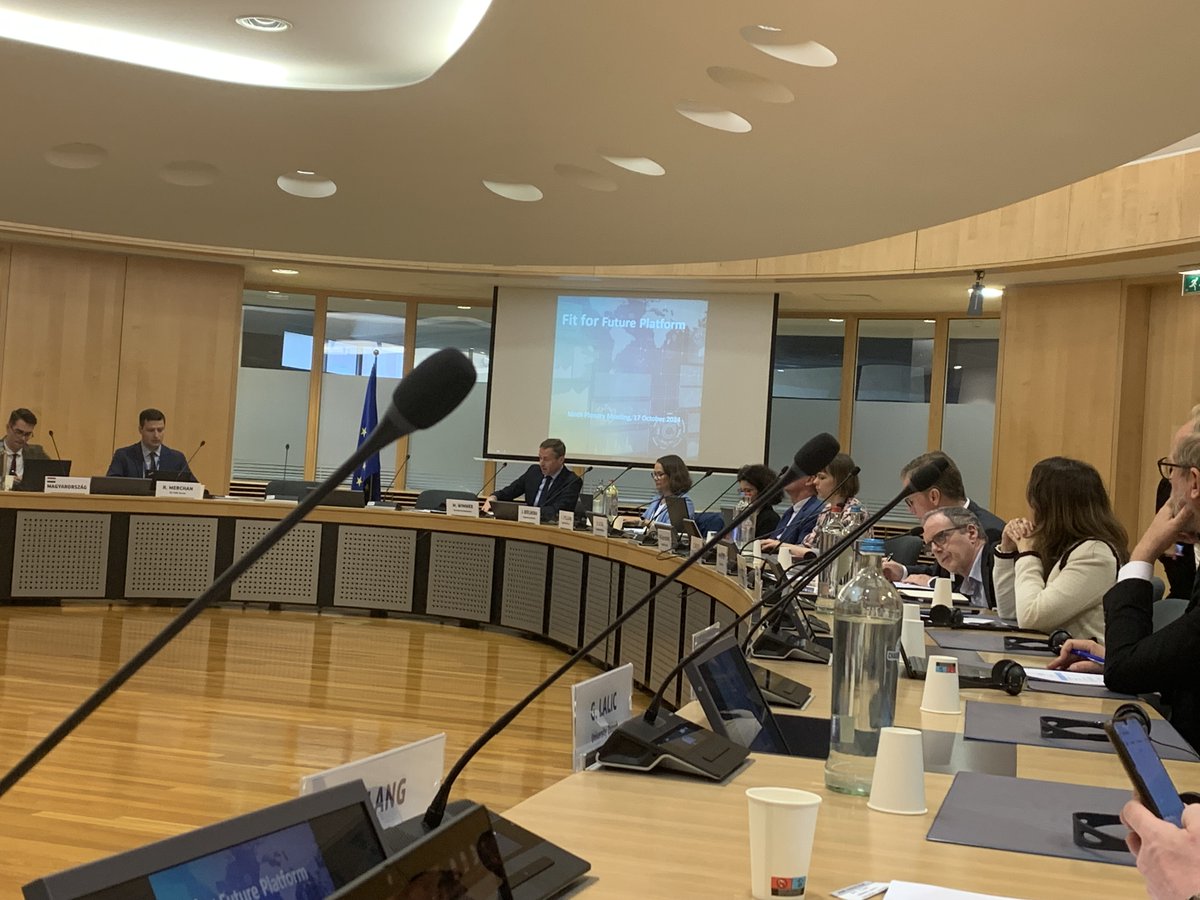 CoopsEurope's tweet image. We are at the opening of the #Fit4Future Plenary today.

💡The Fit for Future Platform is a tool for simplifying EU legislation that can impact cooperatives. 

We are happy to be here to help preserve and support #coops and the diversity of business models.