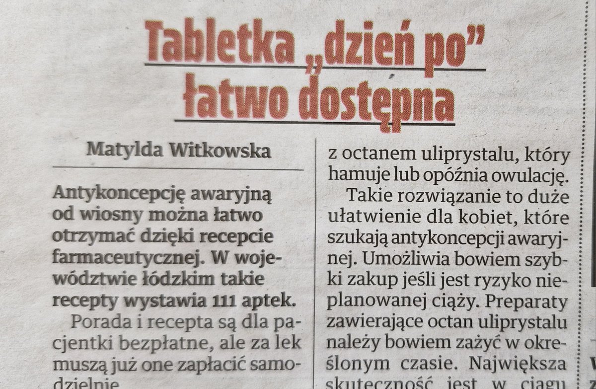 NFZ_Lodz's tweet photo. Trwa pilotażowy program @MZ_GOV_PL . Dzięki niemu możesz otrzymać od #farmaceuty receptę na #antykoncepcjaawaryjna.
W Łódzkiem w 111 #aptekach.
Sprawdź na mapie, gdzie otrzymasz tabletkę #dzieńpo
https://t.co/ihytezvs6w
@NFZ_GOV_PL https://t.co/ENtmYhanf7
