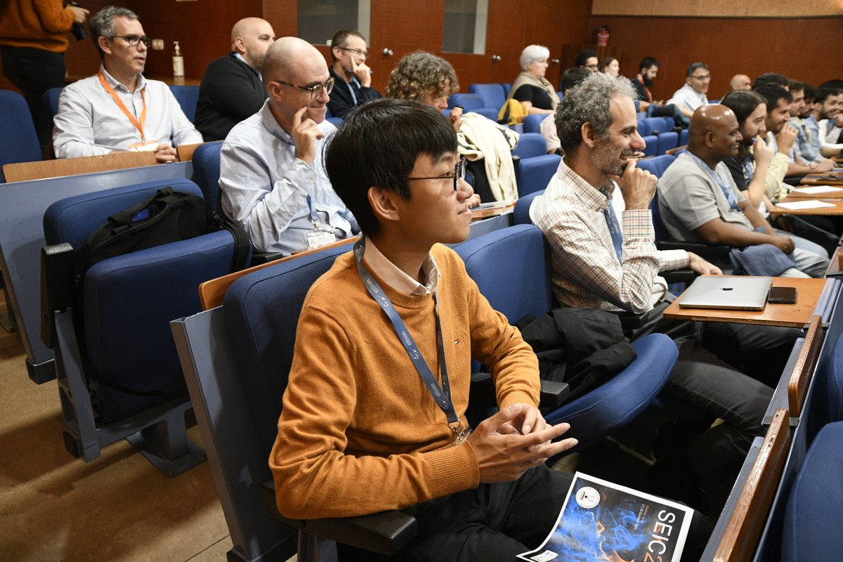 aeroespacialUPM's tweet photo. Comienza el Congreso #SEIC24 en @La_UPM. Inauguran este evento, Victoria Lapuerta, subdirectora de investigación y doctorado de la #ETSIAE y César Dopazo, presidente de la sección española del Instituto de la Combustión. 
#somosUPM @LabCMF #combustion https://t.co/yrgzyNRdRC