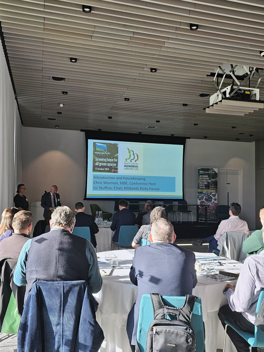 sneedle46's tweet photo. At the West Middland Parks forum annual conference today. Will be leading a workshop later on Local Nature Recovery Strategies and opportunities for parks and greenspace @BhamCityCouncil @forum_parks https://t.co/XRWijiByBb