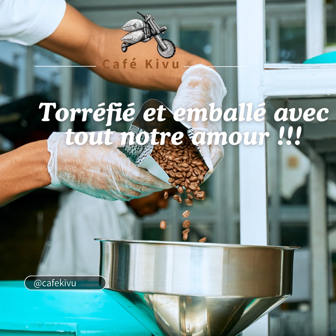 C'est avec beaucoup de fierté que nous mettons en possession de tous les fanatiques un café congolais torréfié et emballé avec tout notre amour. 

A chaque achat d'un sachet de nos produits, vous transmettez l'amour que nous y avons consacré. 

#Fièrement_congolais
#cafekivu