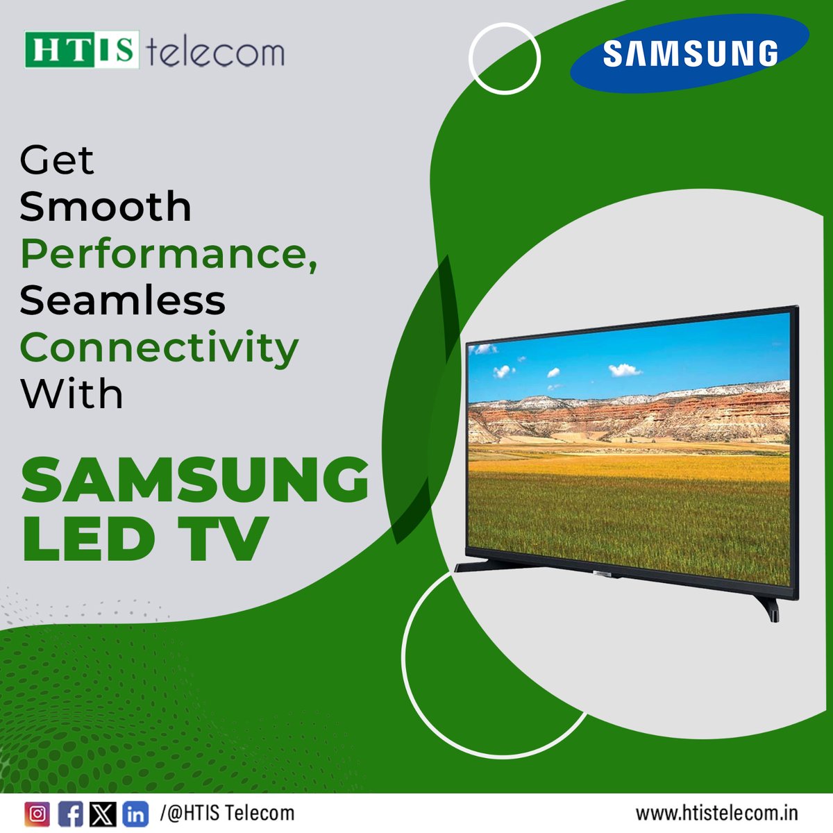 Htis_Telecom's tweet photo. Transform your viewing experience with a stunning #SamsungLEDTV from #HTISTelecom! Enjoy vibrant Colors, sharp details, & an immersive display that brings your favourite shows to life. Elevate your entertainment today.
https://t.co/wHSaFG4xvy
#samsung #samsungled #samsungledtv https://t.co/C9EgEdwOpS