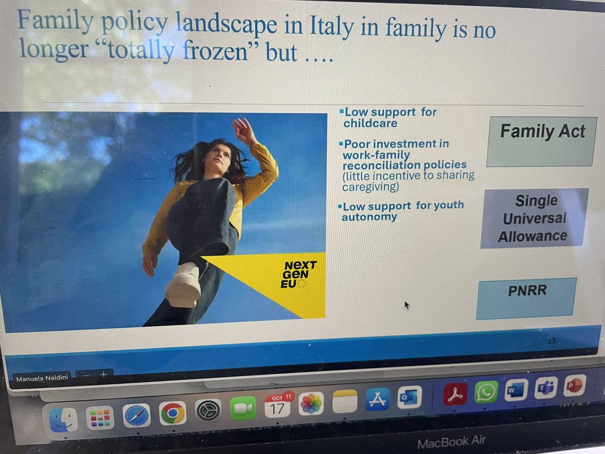 Prof. Anna Tarrant (she/her) (@profatarrant) on Twitter photo Manuela Naldini demonstrating the complexity of family policy and the need to consider how different policies interact and intersect. She argues for a package of policies: work-family reconciliation, affordable childcare, employment and housing policies and more <a href="/SPAFamilyPolicy/">SPA Family Policy Group</a> Manuela Naldini demonstrating the complexity of family policy and the need to consider how different policies interact and intersect. She argues for a package of policies: work-family reconciliation, affordable childcare, employment and housing policies and more <a href="/SPAFamilyPolicy/">SPA Family Policy Group</a>