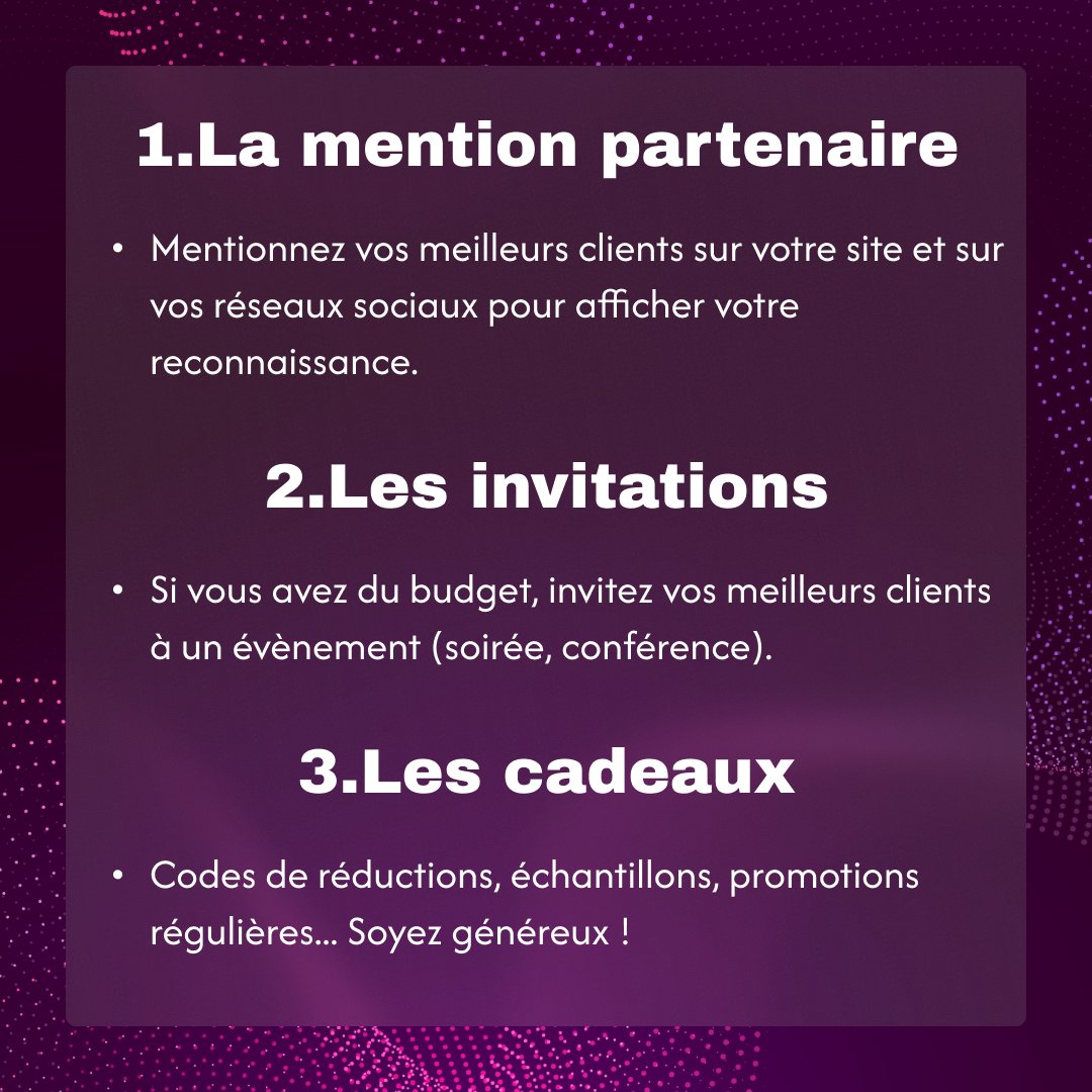 Techtrust_'s tweet image. Boostez la fidélité de vos clients avec les bons outils !

La fidélisation est la clé pour créer des relations durables avec vos clients.
Swipez pour en savoir plus !

#FidélisationClient #marketingdigital #StratégieDeMarque #expérienceclient