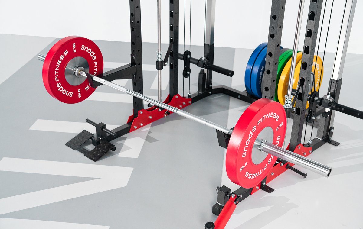 SnodeSports's tweet image. Same price as Black Friday! Buy early and enjoy early!
Plate Storage Rack
Extended Spotter Arms
Knurled Smith Bar
2‘’ x 2‘’ Steel Rack
Laser-cut Numbering
🎁Free Leg Press Attachment
#snode #smithmachine #strengthtraining #powerrack #weightlifting #homegym #savespace