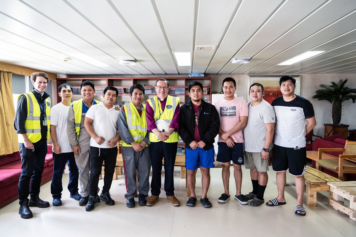 Next week, ++Justin will be visiting the Mission to Seafarers in Southampton, a global charity that’s part of the Anglican Communion, supporting the well-being of seafarers. Read about +Philip’s recent visit to the Mission to Seafarers: ow.ly/9YMw50Tv7y7 
#shareyourstory